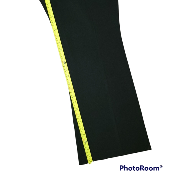 Metaphor Womens Black Flare Leg Dress Pants Size 14S - Picture 5 of 9